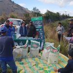 Agricultores reciben insumos agrícolas y asistencia técnica